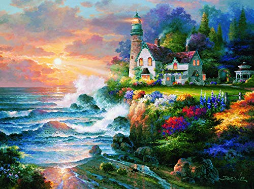 ジグソーパズル 海外製 アメリカ SUNSOUT INC - Twilight Beacon - 1000 pc Jigsaw Puzzle by Artist: ..
