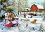 ジグソーパズル 海外製 アメリカ Vermont Christmas Company The Farm at Christmas Jigsaw Puzzle 1000 Pieceジグソーパズル 海外製 アメリカ