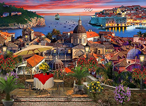 ジグソーパズル 海外製 アメリカ Vermont Christmas Company Dubrovnik Jigsaw Puzzle 1000 Pieceジグソーパズル 海外製 アメリカ