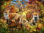 ѥ  ꥫ Vermont Christmas Company Autumn Foxes Jigsaw Puzzle 550 Pieceѥ  ꥫ