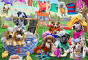 ジグソーパズル 海外製 アメリカ Laundry Day Jigsaw Puzzle 100 Piece by Vermont Christmas Company - Larger Pieces Perfect for Ki..