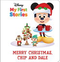 海外製絵本 知育 英語 イングリッシュ アメリカ Disney My First Stories with Mickey Mouse - Merry Christmas Chip and Dale - Great Christmas Gift for Little Ones - PI Kids海外製絵本 知育 英語 イングリッシュ アメリカ