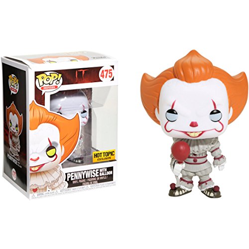 ファンコ FUNKO フィギュア 人形 アメリカ直輸入 Funko Pennywise w/ Balloon (Hot Topic Exclusive) POP Movies x It Vinyl Figure 1 Classic Horror Sci-fi Movies Trading Card Bundle (21861)ファンコ FUNKO フィギュア 人形 アメリカ直輸入