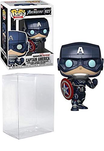 ファンコ FUNKO フィギュア 人形 アメリカ直輸入 POP Captain America #627 Games: Avengers Gamerverse Vinyl Figure (Bundled with EcoTEK Plastic Protector to Protect Display Box)ファンコ FUNKO フィギュア 人形 アメリカ直輸入