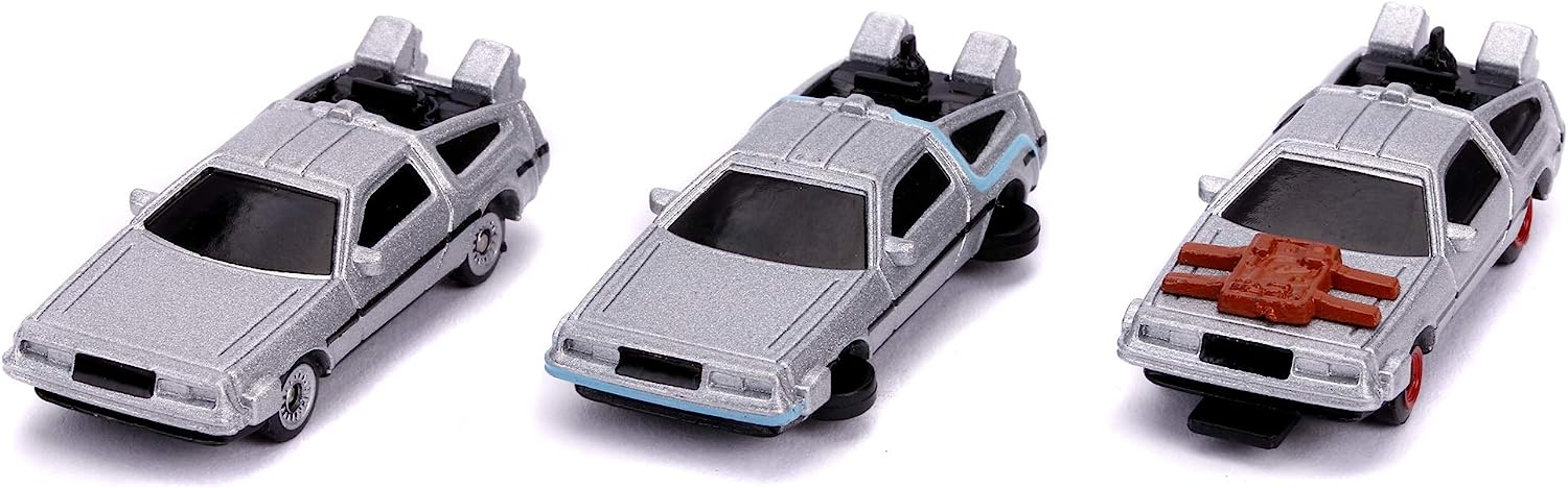 ジャダトイズ ミニカー ダイキャスト アメリカ 【送料無料】Jada Back to The Future Nano 3 Packジャダトイズ ミニカー ダイキャスト アメリカ