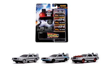 ジャダトイズ ミニカー ダイキャスト アメリカ 【送料無料】Jada Back to The Future Nano 3 Packジャダトイズ ミニカー ダイキャスト アメリカ