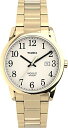 rv ^CbNX Y Timex Men's Easy Reader 38mm Watch ? Gold-Tone Case Cream Dial with Gold-Tone Stainless Steel Braceletrv ^CbNX Y