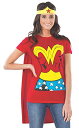 コスプレ衣装 コスチューム その他 880475S Rubie's Women's Standard DC Comics Wonder Woman T-Shir...
