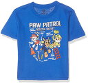 パウパトロール 子供服 半袖Tシャツ 5T 日本サイズ110-120相当 チェイス マーシャル ラブル 複数キャラクター ブルー キッズ ファッション 男の子 女の子