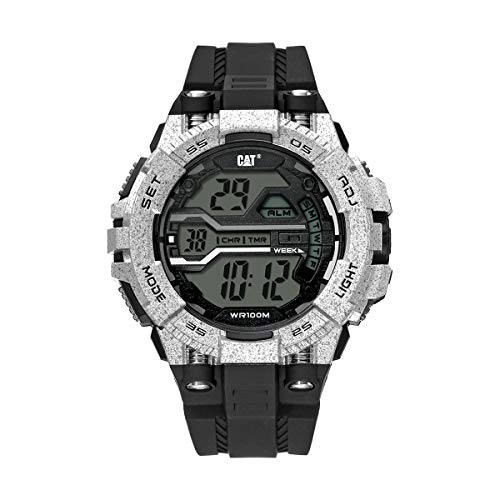 腕時計 キャタピラー メンズ タフネス 頑丈 CAT Bolt Digital Military Green Men Watch, 47 mm case, ..