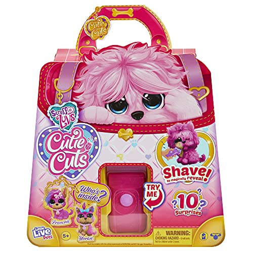 ȥ饤֥ڥå ̤ ꥢ ư Ĥ Little Live Scruff-A-Luvs Cutie Cuts: Shave, Reveal an...