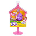 リトルライブペッツ ぬいぐるみ リアル 動く 鳴く Little Live Pets - Lil' Bird & Bird House: Pretty Posh | Linkable Bird Houses, New Moving Bird Heads with 20 + Sounds, and Reacts to Touchリトルライブペッツ ぬいぐるみ リアル 動く 鳴く