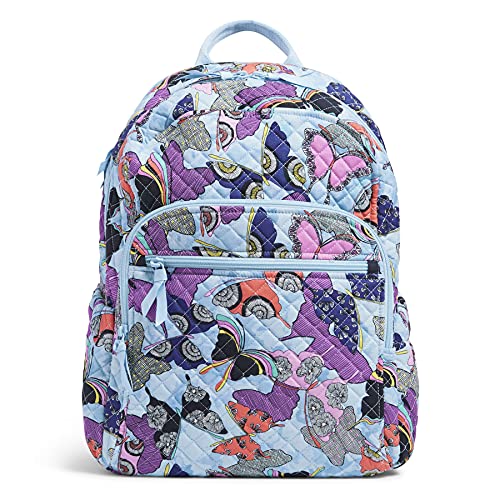 Fubh[ xubh[ AJ t_B}CA~ { Vera Bradley Women's Cotton Campus Backpack, Butterfly By - Recycled Cotton, One SizeFubh[ xubh[ AJ t_B}CA~ {