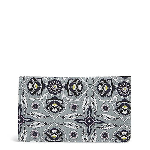 ヴェラブラッドリー ベラブラッドリー アメリカ フロリダ州マイアミ 日本未発売 Vera Bradley Women's Cotton Checkbook Cover, Plaza Tile - Recycled Cotton, One Sizeヴェラブラッドリー ベラブラッドリー アメリカ フロリダ州マイアミ 日本未発売