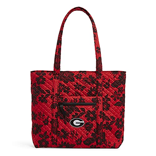 Fubh[ xubh[ AJ t_B}CA~ { Vera Bradley Women's Cotton Collegiate Vera Tote Bag (Multiple Teams Available), University of GeorgFubh[ xubh[ AJ t_B}CA~ {