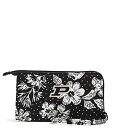 Fubh[ xubh[ AJ { z Vera Bradley Women's Cotton Collegiate Front Zip Wristlet With RFID Protection (Multiple Teams Available), Purdue University BlaFubh[ xubh[ AJ { z