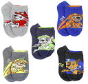 pEpg[ AJA q LbY t@bV Nickelodeon Little Boy's PAW Patrol 5 Pack Character No Show Socks (Grey/Navy, Small - Kids Shoe Size 7-10)pEpg[ AJA q LbY t@bV