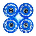 ウィール タイヤ スケボー スケートボード 海外モデル Alterskate Skateboard Cruiser Wheels 65mm 78a with B...