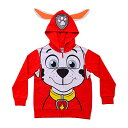 パウパトロール 子供服 パーカー 5 日本サイズ110-120相当 マーシャル レッド キッズ ファッション 男の子 女の子