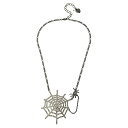 ベッツィ・ジョンソン ネックレス Betsey Johnson アメリカ 日本未発売 Betsey Johnson Spiderweb Pendant Necklaceベッツィ・ジョンソン ネックレス Betsey Johnson アメリカ 日本未発売