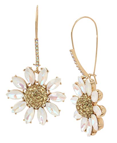 ベッツィ・ジョンソン ピアス アメリカ 日本未発売 ブランド Betsey Johnson Pave Daisy Flower Dangle Earringsベッツィ・ジョンソン ピアス アメリカ 日本未発売 ブランド