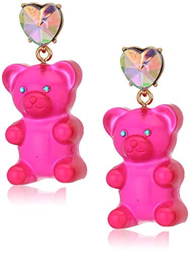 ベッツィ・ジョンソン ピアス アメリカ 日本未発売 ブランド Betsey Johnson Gummy Bear Drop Earrings, PINKベッツィ・ジョンソン ピアス アメリカ 日本未発売 ブランド