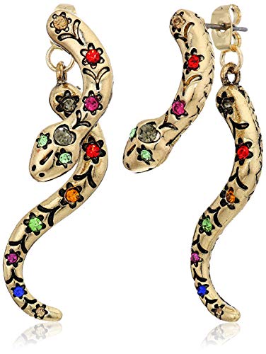 ベッツィ・ジョンソン ピアス アメリカ 日本未発売 ブランド Betsey Johnson Snake Front Back Earringsベッツィ・ジョンソン ピアス アメリカ 日本未発売 ブランド