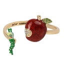 ベッツィ・ジョンソン アメリカ アクセサリー ブランド かわいい Betsey Johnson Apple Bangle Braceletベッツィ・ジョンソン アメリカ アクセサリー ブランド かわいい