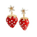 ベッツィ・ジョンソン ピアス アメリカ 日本未発売 ブランド Betsey Johnson Strawberry Drop Earringsベッツィ・ジョンソン ピアス アメリカ 日本未発売 ブランド