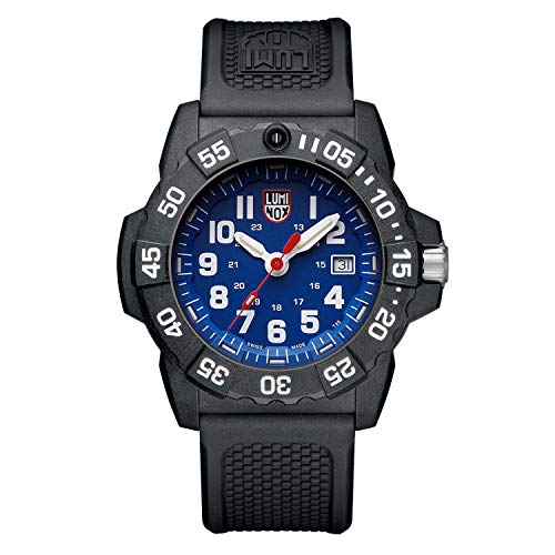 楽天angelica腕時計 ルミノックス アメリカ海軍SEAL部隊 ミリタリーウォッチ メンズ Luminox - Navy Seal XS.3503.F - Mens Watch 45mm - Military Dive Watch in Black/Blue Date Function - 200m Water Resis腕時計 ルミノックス アメリカ海軍SEAL部隊 ミリタリーウォッチ メンズ