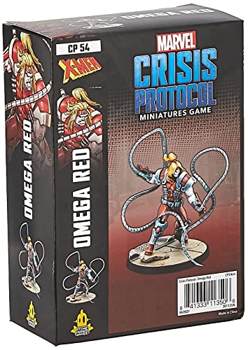 ボードゲーム 英語 アメリカ 海外ゲーム Marvel Crisis Protocol Omega Red CHARACTER PACK | Miniatures Battle Game | Strategy Game for Adults and Teens | Ages 14+ | 2 Players | Avg. P…