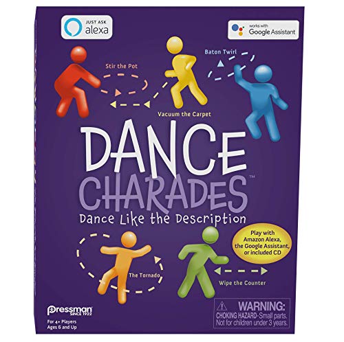 ボードゲーム 英語 アメリカ 海外ゲーム Pressman Dance Charades Game: Can Be Played with Included CD, Alexa Skills or Google Assistantボードゲーム 英語 アメリカ 海外ゲーム