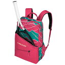 テニス バッグ ラケットバッグ バックパック HEAD Women's Backpack Pink/Green Unisex Adult Racket Bag, One Sizeテニス バッグ ラケットバッグ バックパック