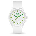 腕時計 アイスウォッチ メンズ かわいい Ice-Watch Solar Power 017762 White Silicone Quartz Fashion Watch腕時計 アイスウォッチ メンズ かわいい その1