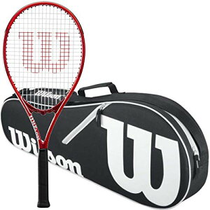 ƥ˥ 饱å ͢ ꥫ 륽 Wilson Federer Pro Staff Precision XL 110 Gloss Red Tennis Racquet in Grip Size 4 3/8