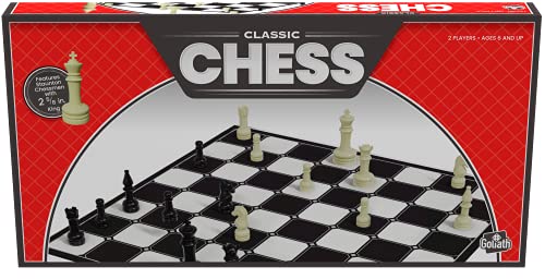 ボードゲーム 英語 アメリカ 海外ゲーム Chess with Folding Board and Full Size Chess Pieces (Amazon Exclusive) by Goliathボードゲーム 英語 アメリカ 海外ゲーム