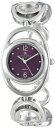 rv `[Yq[o[g fB[X p tX Charles-Hubert, Paris Women's 6828-H Classic Collection Chrome Finish Purple Sunray Dial Watchrv `[Yq[o[g fB[X p tX