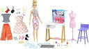 バービー バービー バービー人形 着せ替え 衣装 ドレス Barbie Fashion Designer Doll & 25+ Accessories, Studio Playset Includes Furniture, Sewing Machine & Mannequin, Blonde Dollバービー バービー人形 着せ替え 衣装 ドレス