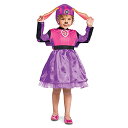 pEpg[ AJA q LbY t@bV Paw Patrol Skye Costume Hat and Jumpsuit for Girls, Deluxe Paw Patrol Movie Character Outfit with Badge, Toddler Size Large (4-6) MulticpEpg[ AJA q LbY t@bV