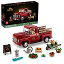 レゴ LEGO Icons Pickup Truck 10290 Building Set for Adults, Vintage 1950s Model with Seasonal Display Accessories, Creative Activity, Collector's Gift Ideaレゴ