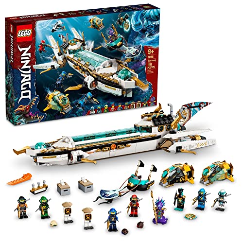 レゴ ニンジャゴー LEGO NINJAGO Hydro Bounty Building Set, 71756 Submarine Toy with Kai and NYA Minifigures, Ninja Toys, Gifts, Presents for Kids, Boys, Girls Age 9 Plus Years Oldレゴ ニンジャゴー