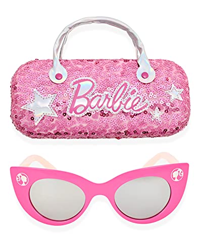 バービー バービー人形 Barbie Girl's Cat Eye Sunglasses and Handled Hard Case Set (Pink)バービ...