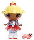 ララループシー 人形 ドール Lalaloopsy Littles Doll- Comet Starlight Pet Bookworm, 7 STEM Astronaut Doll with Blue/Red Outfit Accessories, Reusable House Playset- Gifts for Kids, Toys for Girls Ages 3 4 5 to 103 Yearsララループシー 人形 ドール