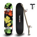 商品情報 商品名スタンダードスケートボード スケボー 海外モデル 直輸入 DONHOMER Skateboards 31" Standard Skateboard for Adults/Kids Girls/Boys with T-Toolスタンダードスケートボード スケボー 海外モデル 直輸入 商品名（英語）DONHOMER Skateboards 31" Standard Skateboard for Adults/Kids Girls/Boys with T-Tool 型番DONHOMER ブランドDONHOMER 関連キーワードスタンダードスケートボード,スケボー,海外モデル,直輸入このようなギフトシーンにオススメです。プレゼント お誕生日 クリスマスプレゼント バレンタインデー ホワイトデー 贈り物