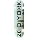 スタンダードスケートボード スケボー 海外モデル 直輸入 Zoo York Skateboards Fog Complete Skateboard - 7.75