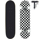 商品情報 商品名スタンダードスケートボード スケボー 海外モデル 直輸入 ANNEE 31x8 Inch Pro Skateboard Complete,7 Layer Canadian Maple Wood Double Kick Concave Skate Boards, Tricks Skateboards for Youths,Beginners,スタンダードスケートボード スケボー 海外モデル 直輸入 商品名（英語）ANNEE 31x8 Inch Pro Skateboard Complete,7 Layer Canadian Maple Wood Double Kick Concave Skate Boards, Tricks Skateboards for Youths,Beginners,Girls,Boys,Kids,Teens,Adults (Black, White) ブランドANNEE 関連キーワードスタンダードスケートボード,スケボー,海外モデル,直輸入このようなギフトシーンにオススメです。プレゼント お誕生日 クリスマスプレゼント バレンタインデー ホワイトデー 贈り物