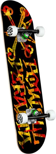 ɥȥܡ ܡ ǥ ľ͢ Powell Peralta Vato Rat Complete Skateboard - Leaves Black 7.5