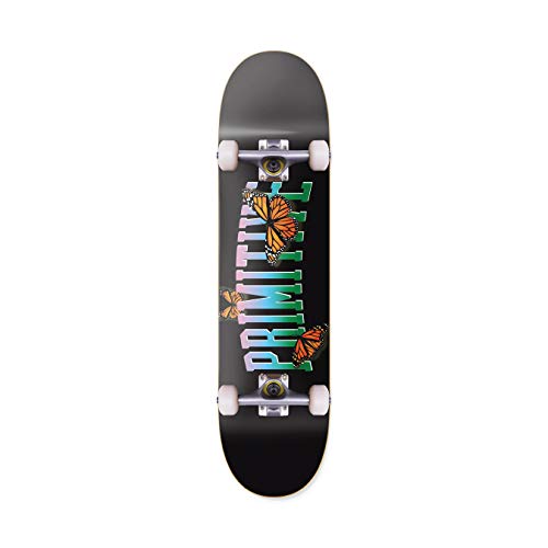 スタンダードスケートボード スケボー 海外モデル 直輸入 Primitive Skateboard Complete Collegiate Butterfly 7.3" (Mini) Assemblyスタンダードスケートボード スケボー 海外モデル 直輸入