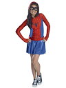 コスプレ衣装 コスチューム その他 610232L Rubies Marvel Classic Child's Spider-Girl Hoodie Costume Dress, Largeコスプレ衣装 コスチューム その他 610232L