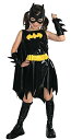 コスプレ衣装 コスチューム バットガール 882313M Rubie's DC Super Heroes Child's Batgirl Costume,Bla...